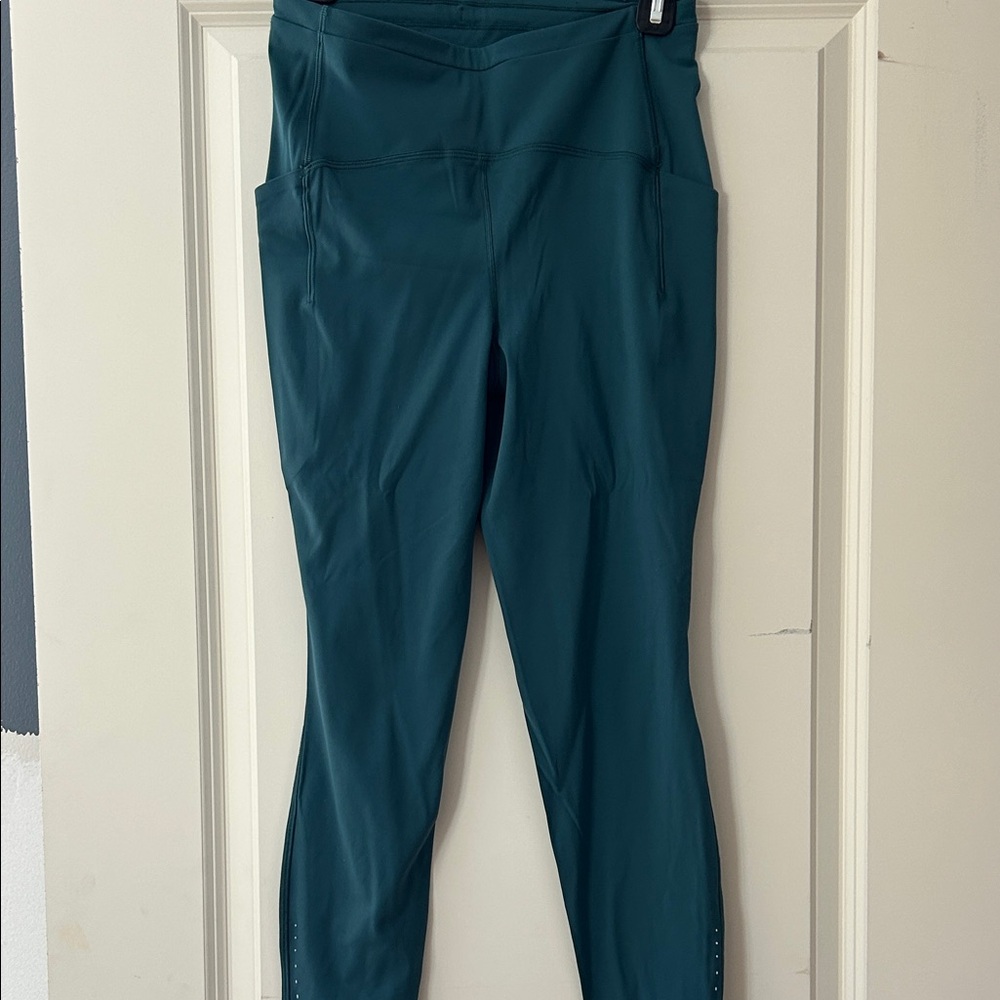 Lululemon Athletica Deep Teal Leggings